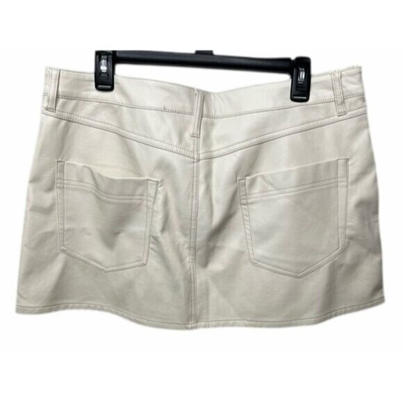 Free People/We The Free Wynne Vegan Leather Skirt Size EU 32 - US Large - Picture 8 of 14